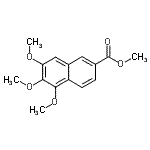 CAS#: 23673-53-2， Methyl 5,6,7-Trimethoxy-2-Naphthoate