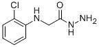 structure of CAS# 2371-29-1, 2-[(2-Chlorophenyl)Amino]Acetohydrazide;2-[(2-Chlorophenyl)Amino]Ethanehydrazide;Oprea1_570382;(2-Chloro-Phenylamino)-Acetic Acid Hydrazide