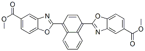 CAS 登录号：23743-30-8， 2,2'-(萘-1,4-二基)二(苯并恶唑-5-羧酸)二甲酯