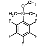 CAS#: 23761-74-2， Methoxy(Dimethyl)(Pentafluorophenyl)Silane