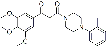 CAS#: 23776-31-0， 1-(o-Tolyl)-4-[3-(3,4,5-Trimethoxyphenyl)-1,3-Dioxopropyl]Piperazine
