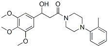 CAS#: 23776-32-1， 1-[3-(3,4,5-Trimethoxyphenyl)-3-Hydroxypropanoyl]-4-(2-Methylphenyl)Piperazine