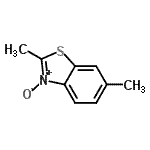 CAS#: 23808-64-2， 2,6-Dimethyl-1,3-Benzothiazole 3-Oxide