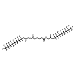 structure of CAS# 238742-84-2, Bis(4,4,5,5,6,6,7,7,8,8,9,9,10,10,11,11,11-Heptadecafluoro-2-Iodoundecyl) Adipate;2-Amino-4-(tert-butyl)-6-(trifluoromethyl)pyrimidine;Bis[2-iodo-3-(perfluorooctyl)propyl] adipate;Bis[2-iodo-3-(perfluorooctyl)propyl]adipate