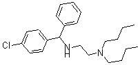 CAS#: 23892-37-7， N,N-Dibutyl-N'-[alpha-(4-Chlorophenyl)Benzyl]Ethylenediamine