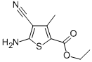 structure of CAS# 23903-46-0, 5-Amino-4-Cyano-3-Methyl-Thiophene-2-Carboxylic Acid Ethyl Ester;Ethyl 5-Amino-4-Cyano-3-Methyl-Thiophene-2-Carboxylate;5-Amino-4-Cyano-3-Methyl-2-Thiophenecarboxylic Acid Ethyl Ester;5-Amino-4-Cyano-3-Methyl-Thiophene-2-Carboxylic Acid Ethyl Ester