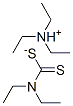 structure of CAS# 2391-78-8, Diethylaminomethanedithioic Acid N,N-Diethylethanamine Salt;Diethylaminomethanedithioic Acid;Triethylamine;Carbamodithioic Acid, Diethyl-, Compd. With N,N-Diethylethanamine (1:1)