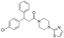 CAS#: 23920-57-2， 3-(4-Chlorophenyl)-3-Phenyl-1-[4-(2-Thiazolyl)-1-Piperazinyl]-1-Propanone
