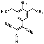 CAS#: 23957-76-8， 2-(4-Amino-3,5-Diethylphenyl)-1,1,2-Ethenetricarbonitrile