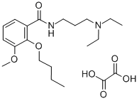 CAS#: 23966-80-5， N-(3-Diethylaminopropyl)-2-Butoxy-3-Methoxybenzamide Oxalate