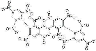 CAS#: 23987-32-8， 3,3''-Azobis(2,2',4,4',6,6'-Hexanitro[1,1'-Biphenyl])