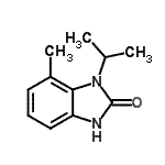 CAS 登录号：240143-40-2， 1-异丙基-7-甲基-1,3-二氢-2H-苯并咪唑-2-酮