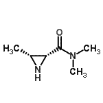 CAS#: 240805-41-8， (2R,3R)-N,N,3-Trimethyl-2-Aziridinecarboxamide