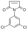 结构式 CAS# 24096-52-4, 1-(3,5-二氯苯基)-1H-吡咯-2,5-二酮
