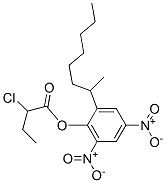 CAS#: 2411-01-0， (2,4-Dinitro-6-Octan-2-Ylphenyl) 2-Chlorobutanoate