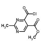 CAS#: 241470-00-8， Methyl 4-(Chlorocarbonyl)-2-Methyl-5-Pyrimidinecarboxylate
