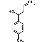 结构式 CAS# 24165-63-7, 1-(4-甲基苯基)-3-丁烯-1-醇