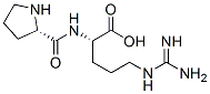 结构式 CAS# 2418-74-8, (2S)-5-(二氨基亚甲基氨基)-2-[[(2S)-吡咯烷-2-羰基]氨基]戊酸
