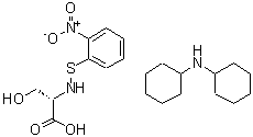 CAS#: 2418-89-5， N-[(2-Nitrophenyl)Sulfanyl]-L-Serine N-Cyclohexylcyclohexanamine (1:1)