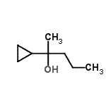 CAS#: 24230-08-8， 2-Cyclopropyl-2-Pentanol