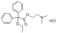 CAS#: 2424-75-1， 2-(2-Ethoxy-2,2-Diphenylacetyl)Oxyethyl-Dimethylazanium Chloride