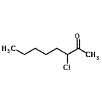 CAS#: 24251-77-2， 3-Chloro-2-Octanone