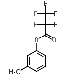 CAS#: 24271-51-0， 3-Methylphenyl Pentafluoropropanoate