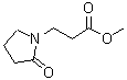 structure of CAS# 24299-77-2, Methyl 3-(2-Oxo-1-Pyrrolidinyl)Propanoate;methyl 3-(2-oxopyrrolidin-1-yl)propanoate;methyl-3-(2-oxopyrrolidin-1-yl)propanoate;Methyl3-(2-oxopyrrolidin-1-yl)propanoate