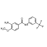 CAS#: 24304-49-2， 3-Amino-4-Methoxy-N-[3-(Trifluoromethyl)Phenyl]Benzamide