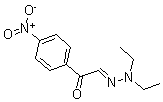 CAS#: 24342-44-7， alpha-(Diethylhydrazono)-4'-Nitroacetophenone