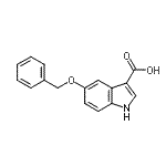 CAS#: 24370-73-8， 5-(Benzyloxy)-1H-Indole-3-Carboxylic Acid