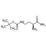 CAS#: 244185-30-6， 2-Methyl-2-Propanyl [(3S)-3,4-Diamino-4-Oxobutyl]Carbamate
