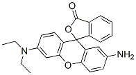 CAS 登录号：24460-06-8， 2'-氨基-6'-(二乙基氨基)螺[异苯并呋喃-1(3H),9'-[9H]氧杂蒽]-3-酮