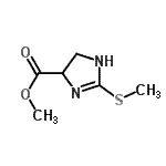 CAS 登录号：244785-10-2， 甲基2-(甲硫基)-4,5-二氢-1H-咪唑-4-羧酸酯