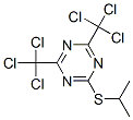 CAS#: 24481-68-3， 2-[(1-Methylethyl)Thio]-4,6-Bis(Trichloromethyl)-1,3,5-Triazine