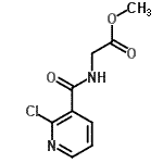 CAS#: 245083-04-9， Methyl N-[(2-Chloro-3-Pyridinyl)Carbonyl]Glycinate