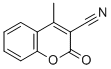 结构式 CAS# 24526-69-0, 3-氰基-4-甲基香豆素