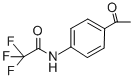 结构式 CAS# 24568-13-6, 4'-乙酰基-2,2,2-三氟乙酰苯胺