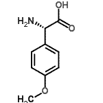 CAS#: 24593-48-4， (2S)-Amino(4-Methoxyphenyl)Acetic Acid