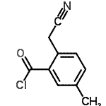 CAS#: 24633-70-3， 2-(Cyanomethyl)-5-Methylbenzoyl Chloride