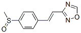 CAS#: 24664-13-9， 3-(4-Methylsulfinylstyryl)-1,2,4-Oxadiazole