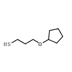 CAS#: 24699-78-3， 3-(Cyclopentyloxy)-1-Propanethiol