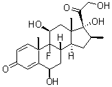 CAS#: 24703-00-2， 6-Hydroxybetamethasone