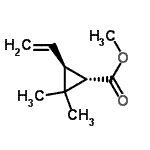 CAS#: 247129-73-3， Methyl (1S,3S)-2,2-Dimethyl-3-Vinylcyclopropanecarboxylate