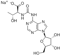 CAS#: 24719-82-2， N-[[(9-beta-D-Ribofuranosyl-9H-Purin-6-Yl)Amino]Carbonyl]-L-Threonine