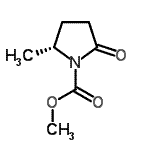 CAS 登录号：247233-47-2， 甲基(2R)-2-甲基-5-氧代-1-吡咯烷羧酸酯
