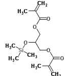 CAS#: 247244-66-2， 2-[(Trimethylsilyl)Oxy]-1,3-Propanediyl Bis(2-Methylacrylate)