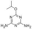 structure of CAS# 24860-40-0, 2,4-Diamino-6-Isopropoxy-1,3,5-Triazine;6-Isopropoxy-1,3,5-Triazine-2,4-Diamine;(4-Amino-6-Isopropoxy-S-Triazin-2-Yl)Amine;1,3,5-Triazine-2,4-Diamine, 6-(1-Methylethoxy)-