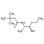 CAS#: 248931-27-3， Ethyl (2S)-2-({[(2-Methyl-2-Propanyl)Oxy]Carbonyl}Amino)Propanimidate