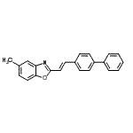 CAS#: 2492-03-7， 5-Methyl-2-[(E)-2-(4-Phenylphenyl)Vinyl]-1,3-Benzoxazole